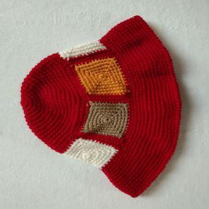 Knitting Hats with Fur Pom 